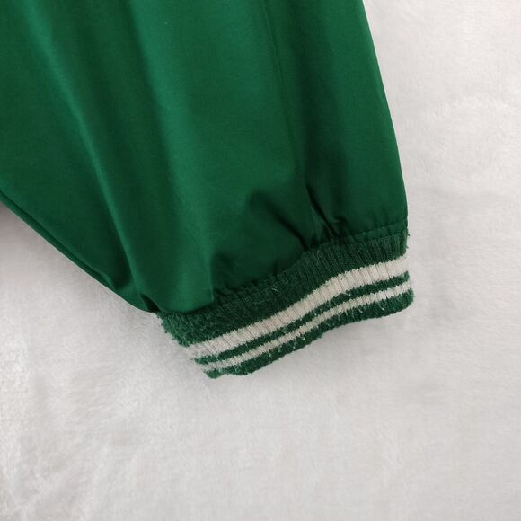 VTG Reebok Jacket Mens Large Green 1/2 Zip Pullover Mesh Lined Vent Windbreaker - Picture 8 of 16